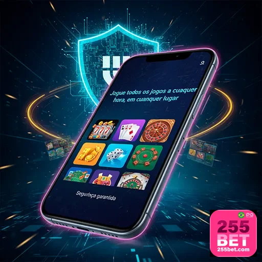 Imagem promocional do app 255bet, destaque para funcionalidades e interface do site 255bet para apostas esportivas.
