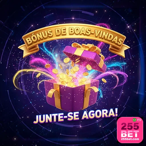 Imagem promocional do 255bet destacando bônus especial, destaque para o site 255bet na oferta de apostas